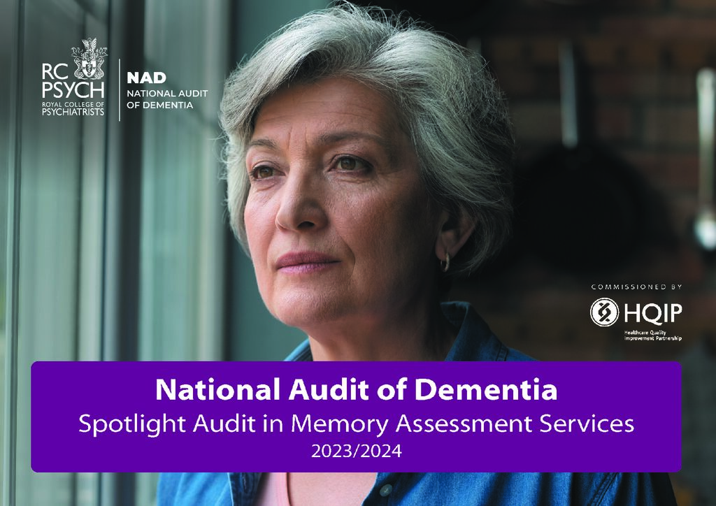 Dementia audit: Memory Assessment Services 2023/2024 (NAD)