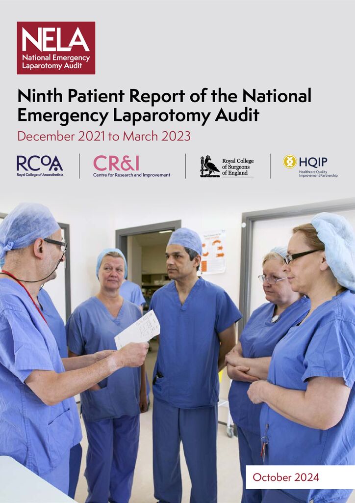 Emergency Laparotomy-Ninth Patient Report (NELA)