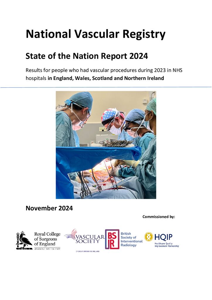 Vascular care – State of the Nation 2024 report (NVR)