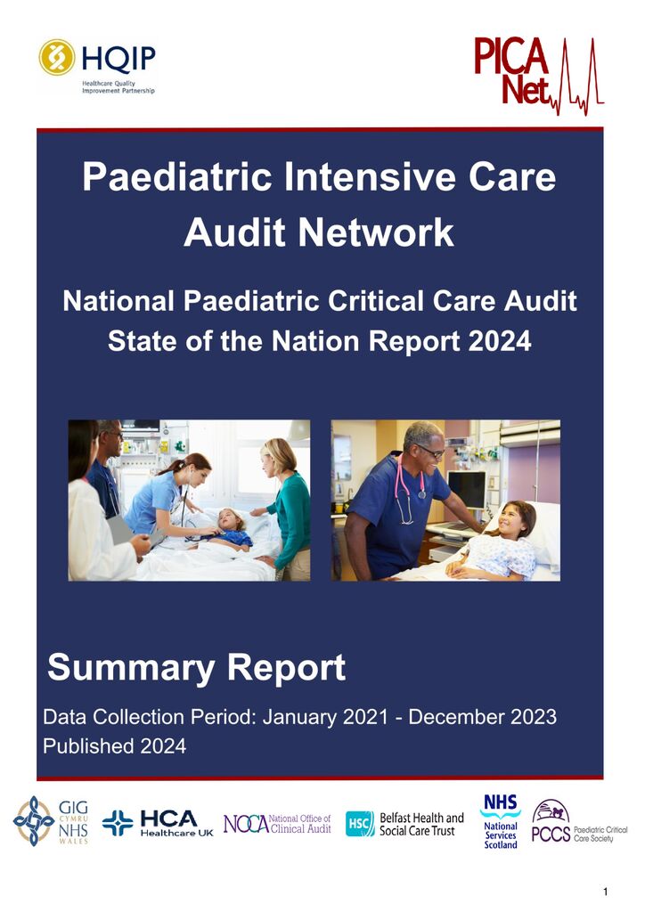 National paediatric critical care report (PICANet)